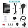 Shower Head 10‘’ High Pressure Rainfall Shower Head/Handheld Shower Combo