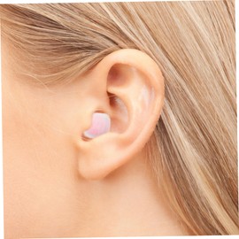 BUGUUYO 12pcs Noise Reduction Ear Plugs for Sleep Wax Ear Plugs Invisible Comfortable for Travel and Concerts