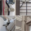 FamlTol 6 pcs 2-3/8" Conduit Clamp 304 SS Pipe Support