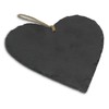 FeinKnick Stylish Slate Heart for Labelling - Decorative Heart Made
