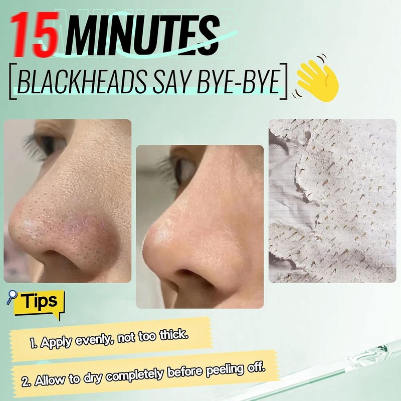 2.0 Nose Pore Strips Blackhead Remover Mask with Salicylic Acid