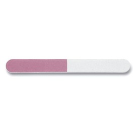 Nail File 3 Uses 18 cm Pink & White Corundum