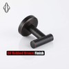 JQK Bathroom Towel Hook Oil Rubbed Bronze, 304 Stainless Steel