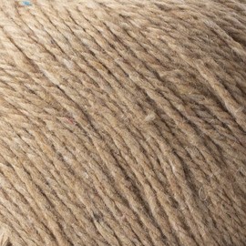 1 Ball La Mia Re-Tweed Hilo para tejer, %40 % lana %40 poliéster %20 acrílico, 3.5 onzas (100 g) / 202 años (185 m), Worsted, Beige - L122