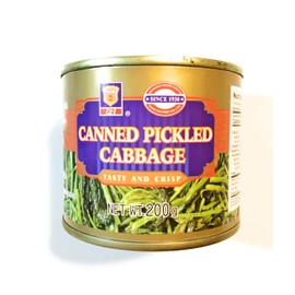 6 Pack Mailing Canned Pickled Cabbage 200g Each 雪菜罐頭