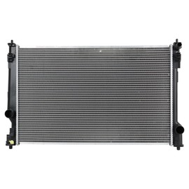TRQ Radiator Assembly Aluminum Core Compatible with 21-22 Lexus ES250 19-21 ES350 19-22 Toyota Avalon 18-23 Camry RAV4 Venza CU13670