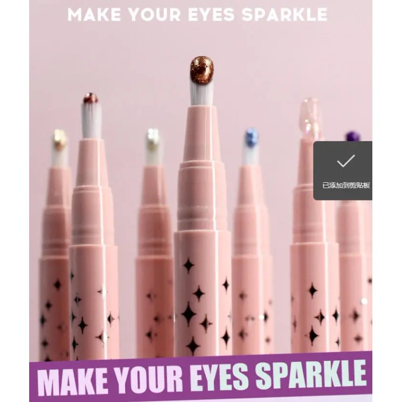 8 Colores Lápiz Sombra De Ojos Matte Y Brillante En