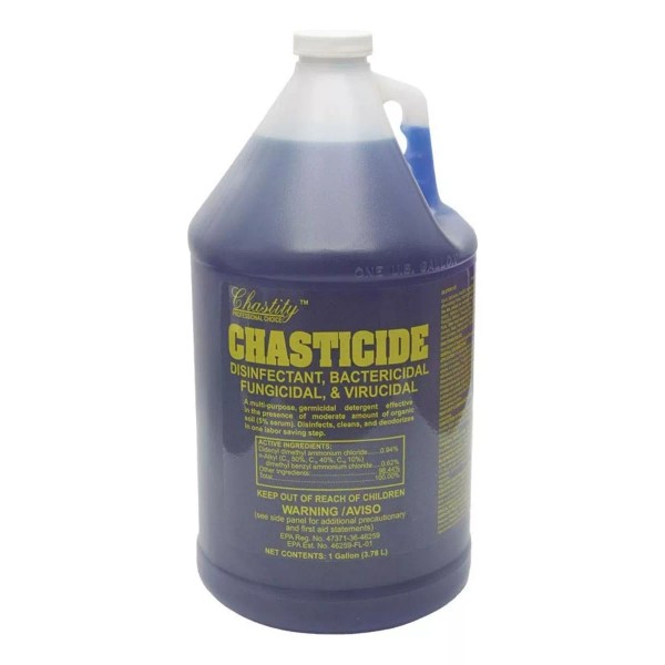 CHASTITY Liquido Desinfectante Chasticide Barberia Estética  3.78 L
