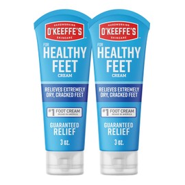 Crema de pies O'Keeffe's para pies saludables, Paquete-de-2, NA