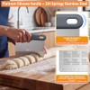 Raspador de banco para cocina, juego de 2, raspador de