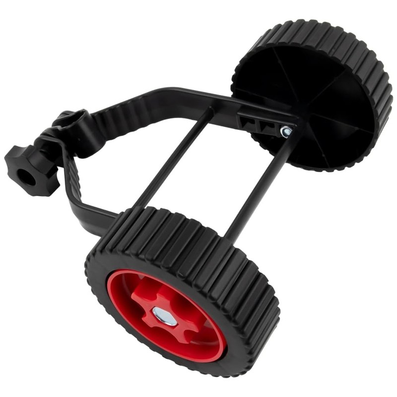 Poggapp Lawnmower Wheel Universal Lawnmower Set with Stabilisers Adjustable Lawn