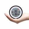 Xingdianfu Digital Hygrometer Thermometer Temperatur Luftfeuchtigkeitsmesser °C/°F Alarm Wecker für