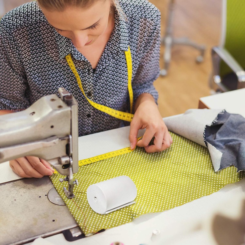 White Knit Elastic Spool (4 Inch x 5 Yard)