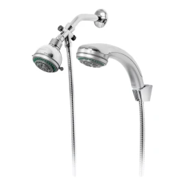 Foset Regadera Con Extensión Tipo Teléfono, Aqua, Foset 49433 Color Plateado