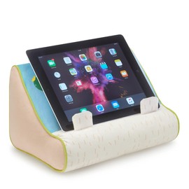 Gifts for Readers & Writers Book Couch iPad Stand | Cushioned Tablet Stand & Book Holder| Reading Pillow for Bed Time | Tablet Lap Rest Cushion | A Fun Gift for Book Lovers
