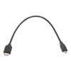 Mini to Micro HD Multimedia Interface Connection Cable 8K At