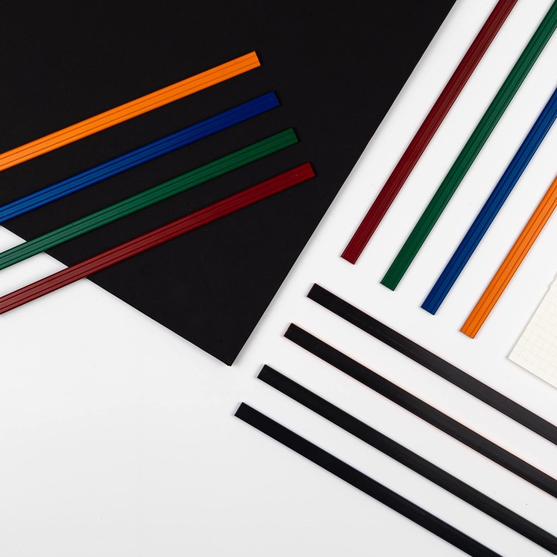 8 Inch Color Magnetic Bar/Strip for Whiteboard, Fridge - Box