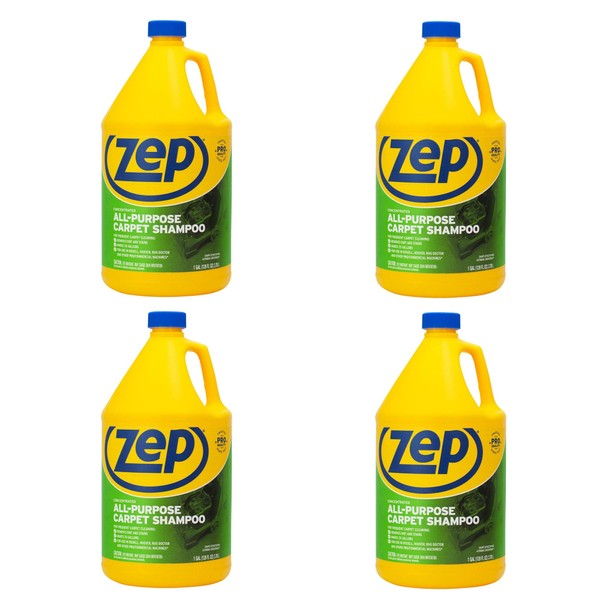 Zep Commercial ZUCEC128 128 Oz Zep Extractor Carpet Shampoo (Case of 4)