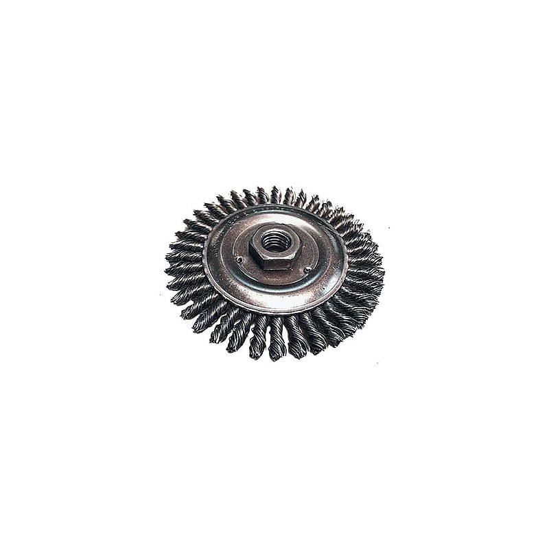 Makita Twisted Wire Wheel, 100 mm Diameter, 14 x 2