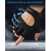COFIT Ventilated Workout Gloves With Curved Open, Lightweight Summer Gym