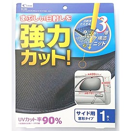 Cretom SA384 High Mesh One-Touch Shade, 1 Piece Side, Pack of 1