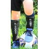Combination Set Kids Soccer Shin Guards with Adjustable Straps &