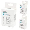 Kastar Battery (X2) & Slim LCD USB Charger for Canon
