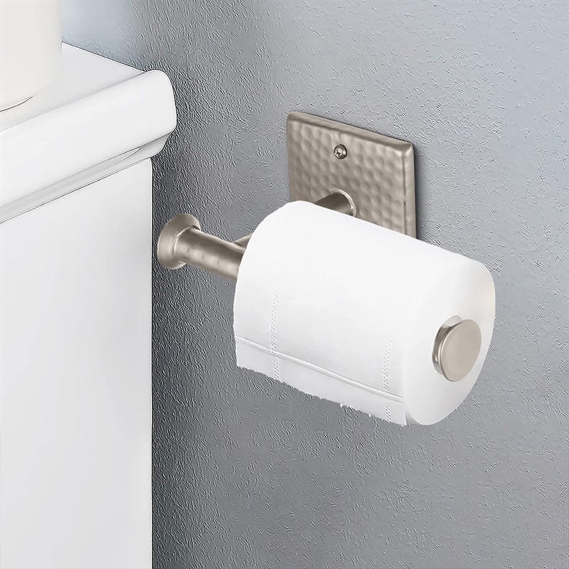 Monarch Abode Bathroom Toilet Paper Holder – 7-inch Traditional Hand