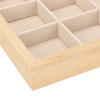 Jewelry Storage Display Trays Multipurpose 24 Grids Jewelry Tray for