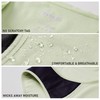 BATTEWA Washable Absorbency Incontinence Regular Underwear for Women, Reusable Leak