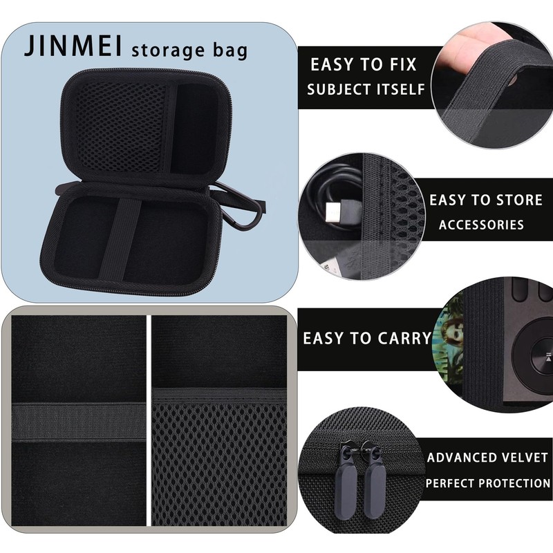 JINMEI Hard EVA Carrying Storage Case Compatible with innioasis Y1