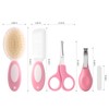 Baby Grooming Kit with Storage Pouch Baby Brush Soft Bristles