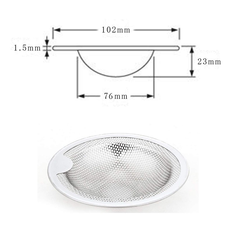 Dilif Bath Drain, Garbage Trap, Unit Bath, Drainage Outlet, 3.1