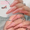 Double Rhythm 0.5Oz Glitter Gel Polish Shimmer Reflective Color for