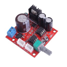 DONGKER NE5532 Preamp Board, Dual NE5532 Preamp Board, AC 5V-16V/DC 6V-24V Dual OP AMP Preamp Module Single Power Supply with Potentiometer