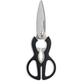 ICEL Cutlery Quality, Multipurpose Kitchen Meat Scissors/Shears, Black