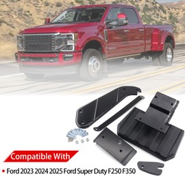 VPC3Z-17A958-D Truck Side Step, Left Drivers Side Retractable Side Step Compatible with Compatible with 2023 2024 2025 Ford Super Duty F250 F350