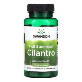 Swanson, Cilantro de espectro completo, 425 mg, 60 cápsulas