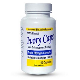 Ivory Caps Skin Enhancement Glutathione Complex 1500mg - Triple Strength Formula