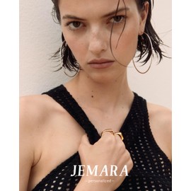 JEMARA Silver Hoop Earrings for Women Hypoallergenic Stainless Steel Large Thin Silver Hoop Earrings Lightweight Big Hoops Aretes de Acero Inoxidable para Mujer