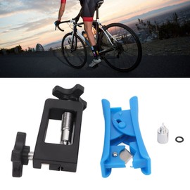 Needle Driver Insertion Tool, Bike Hydraulic Disc Brake Hose Inserting Tool with Hose Cutter Mountain Bike Oiling Needle Inserting Hydraulic Disc Brake Hose Banjo Inserting Tool