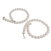 2Pcs Pearl Bead Bag Chain 60cm Workmanship Easily Install Detachable