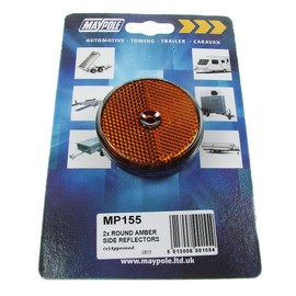 Maypole 155 Reflector, Amber