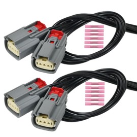 4Pcs Ignition Coil Connector Pigtail Harness CU2Z-14S411-AFA for Ford Expedition F150 Explorer Flex Lobo Taurus Transit-150 Transit-250, for Lincoln MKS MKT Navigator 3.5 V6 Engine - Style 2