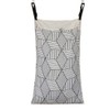 HDHYK Adjustable Space Saving Door Hanging Laundry Hamper Bag with