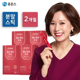 Eluubi 분말형엘루비 메노락토 프로 갱 년 기 유산균 YT1 4박스(60포) Powdered Elubi Menolacto Pro Gangnyeon Gi Probiotic YT1 4 Boxes (60 Packs)