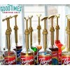 Good Times Coffee Co. Gold Coffee Syrup Pump for 750
