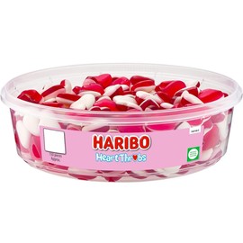 Haribo Heart Throbs 150pcs 480g Tub (Pack of 1