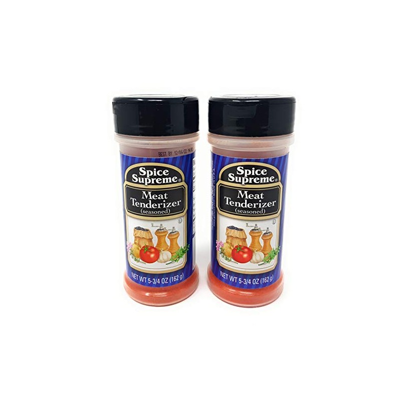 Spice Supreme Meat Tenderizer 5.75 Ounces each (2 Pack)