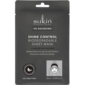 Sukin Buy Sukin Oil Balancing Shine Control Biodegradable Sheet Mask 25ml Online | Chempro Chemists